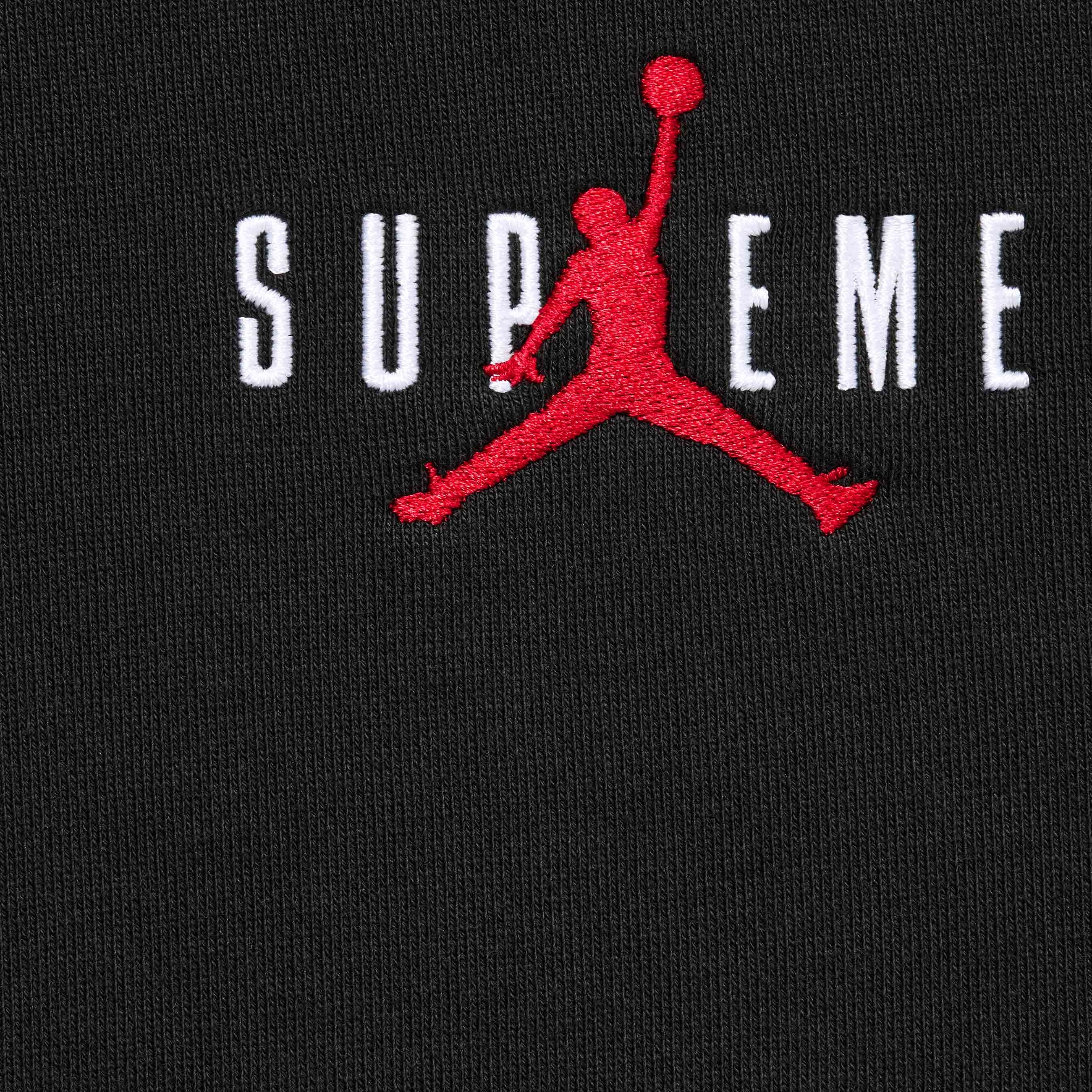 Supreme®/Jordan® Hooded Sweatshirt view 9